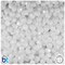 BeadTin White Pearl 6mm Faceted Round Plastic Craft Beads (600pcs)